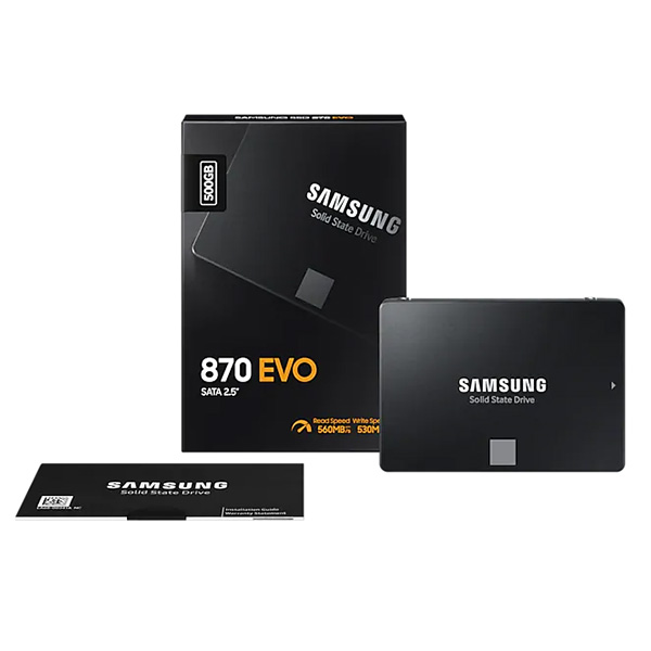 SSD 500GB Samsung 870 EVO ( MZ-77E500BW )
